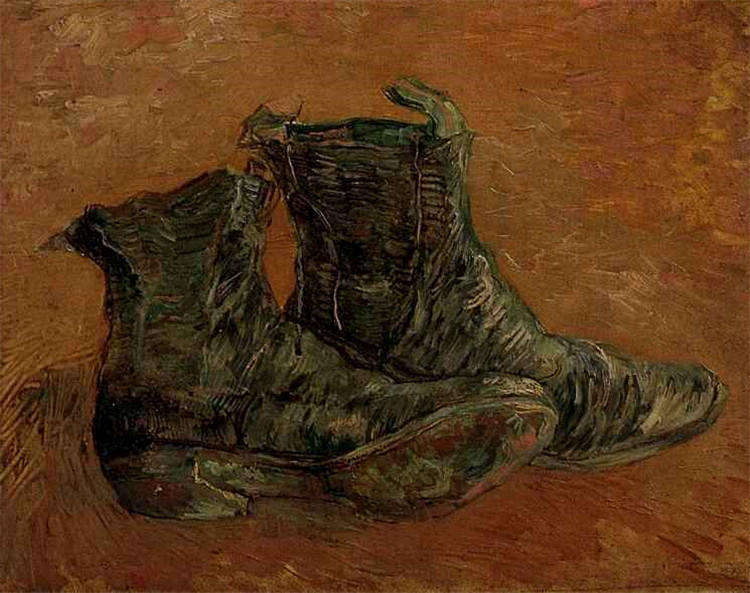 A Pair Of Shoes Van Gogh Oil Painting